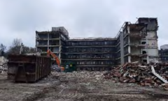 Ashdown House demolition 2023